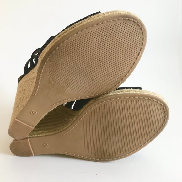 Espadrille wedge sandals - Picture 8 of 9